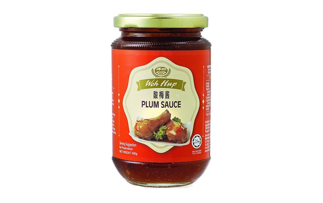 Woh Hup Plum Sauce    Glass Bottle  400 grams